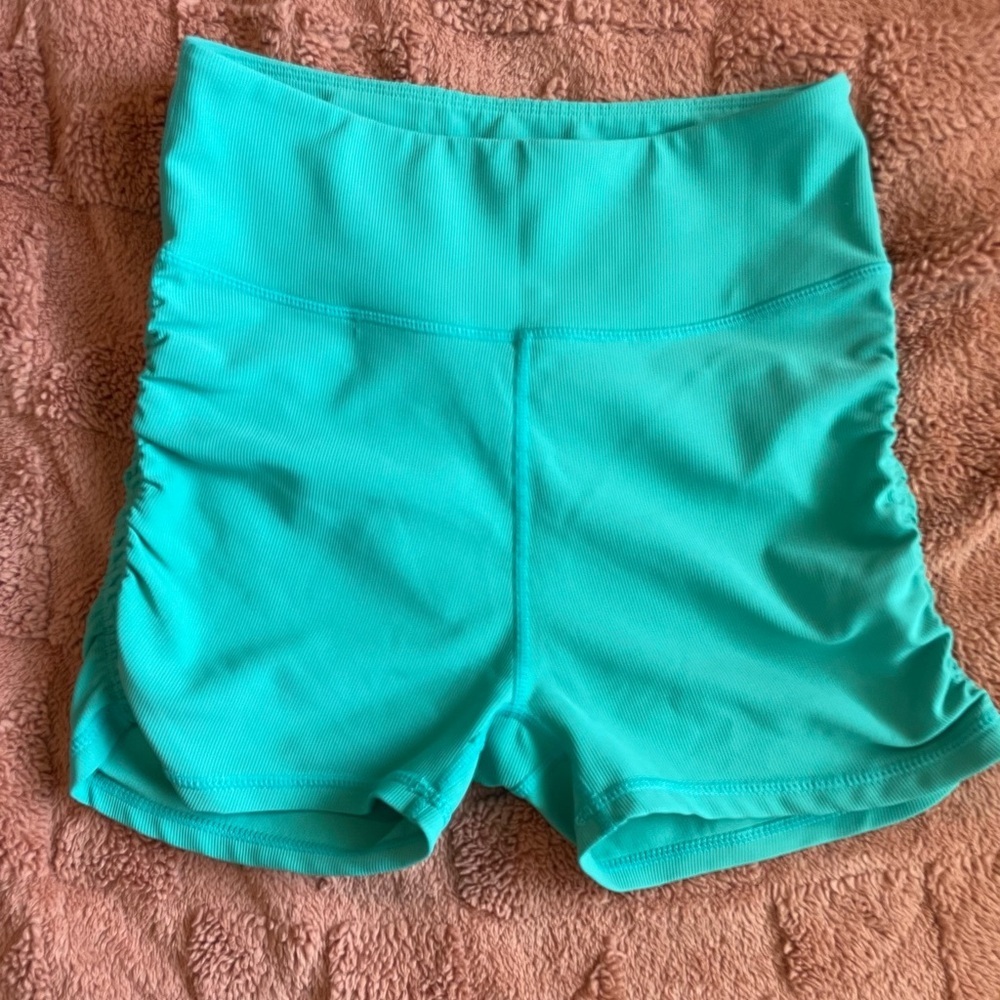 Wilo the Label Summer Green Bike Shorts Size Large - Picture 2 of 5